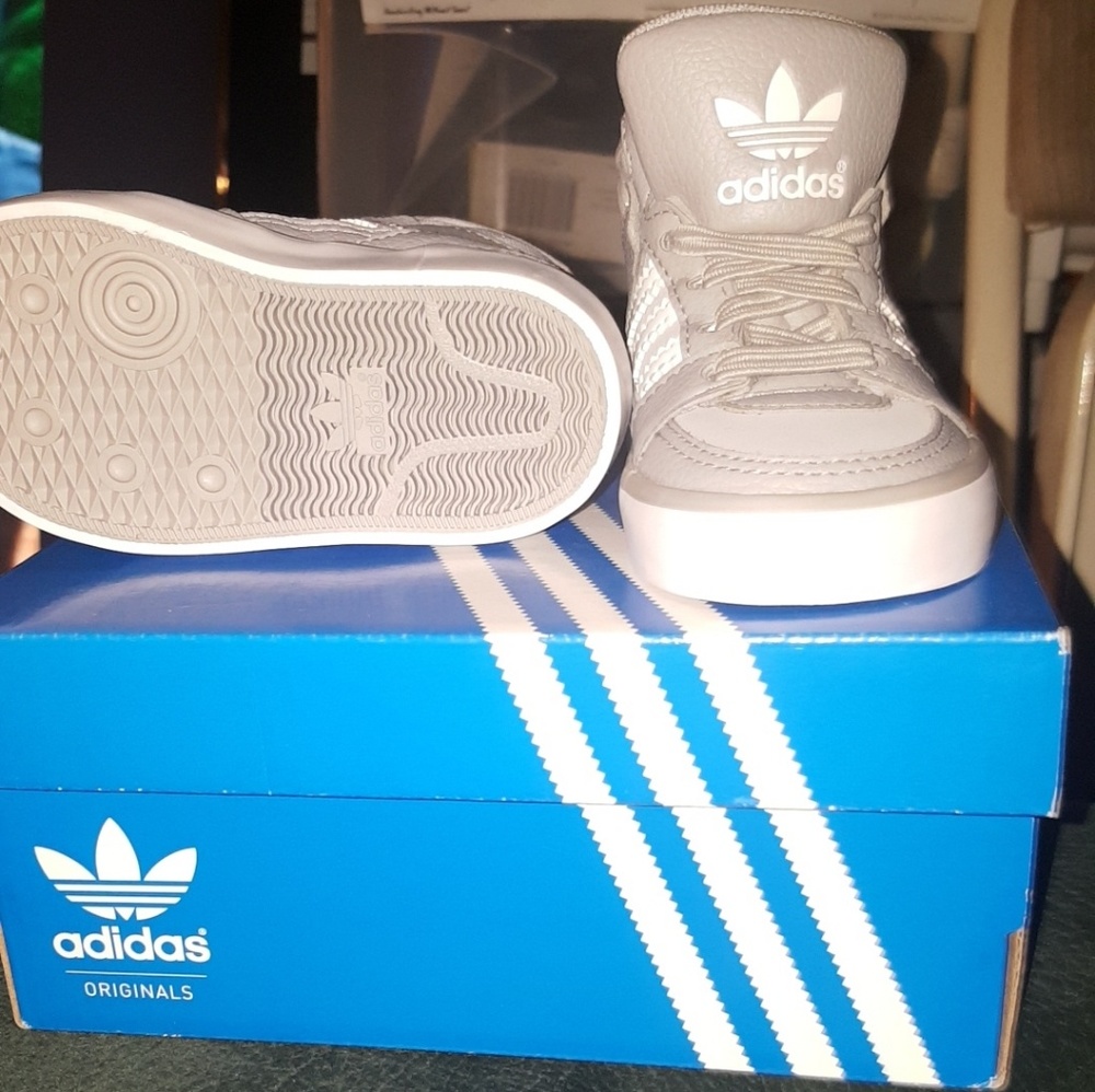 Grey baby size adidas